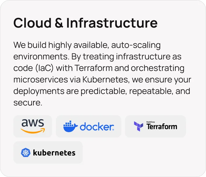 Cloud & Infrastructure
