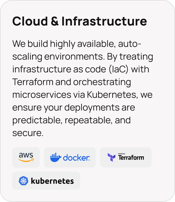 Cloud & Infrastructure