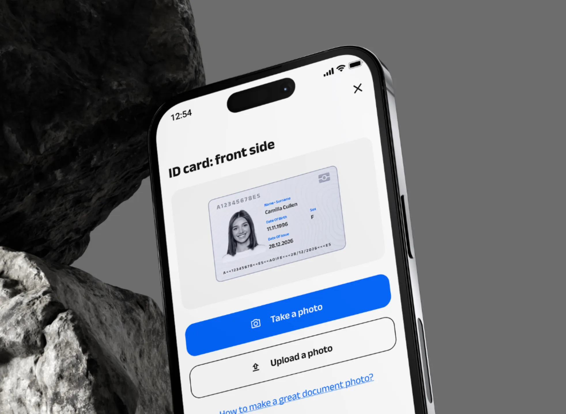 User experience design process for fintech application