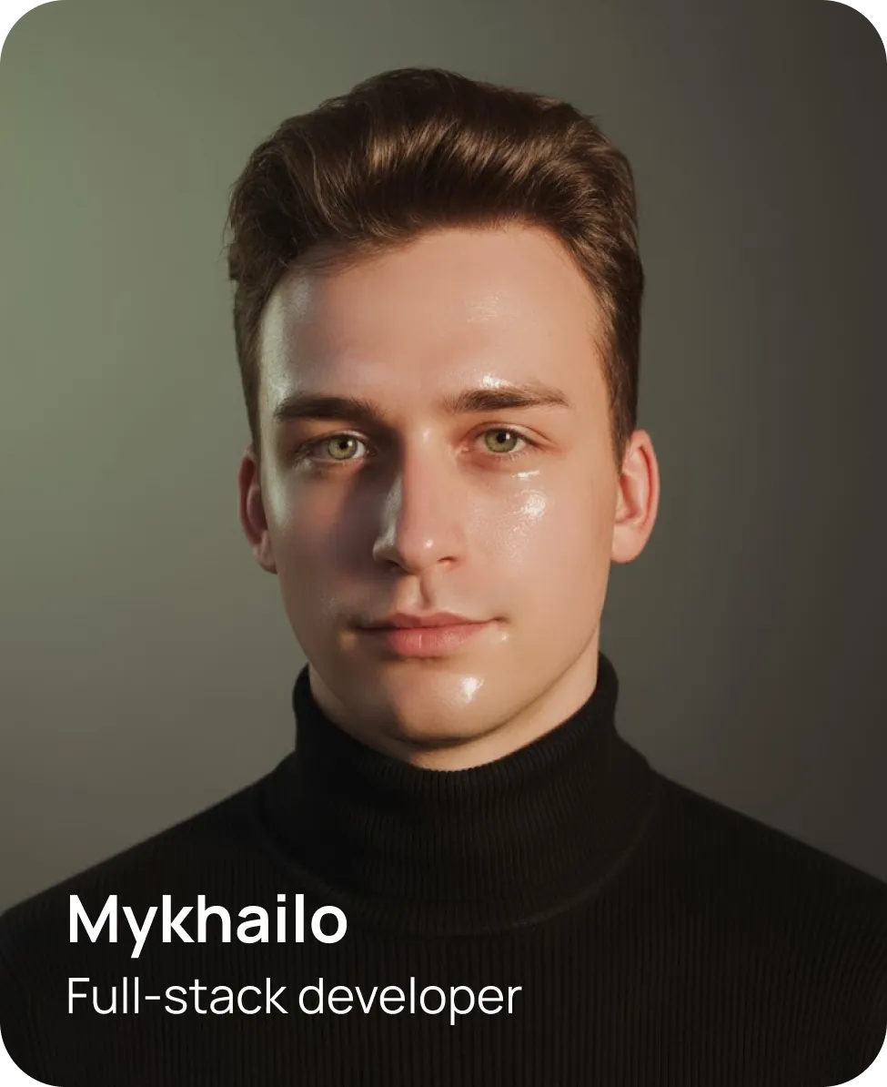 Mykhailo - Full-stack Developer at Brivex