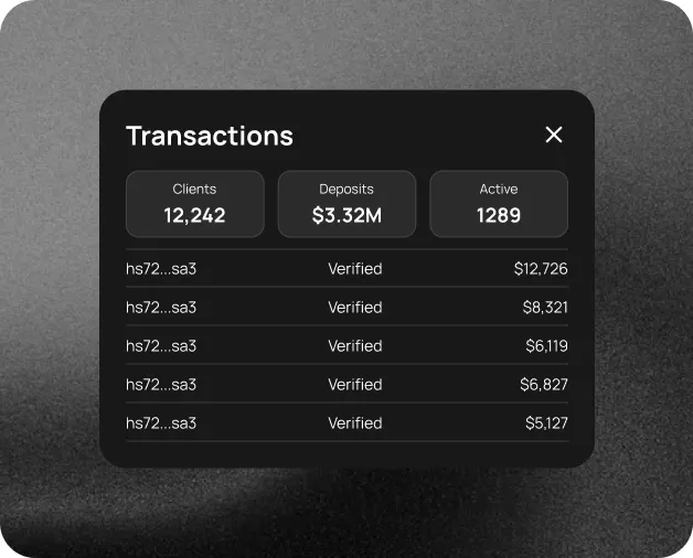 CRM & Trader's Room interface preview