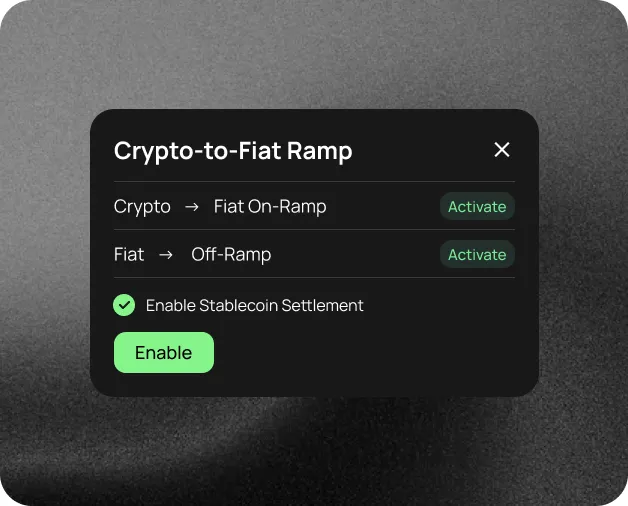 Crypto & Margin Trading interface preview