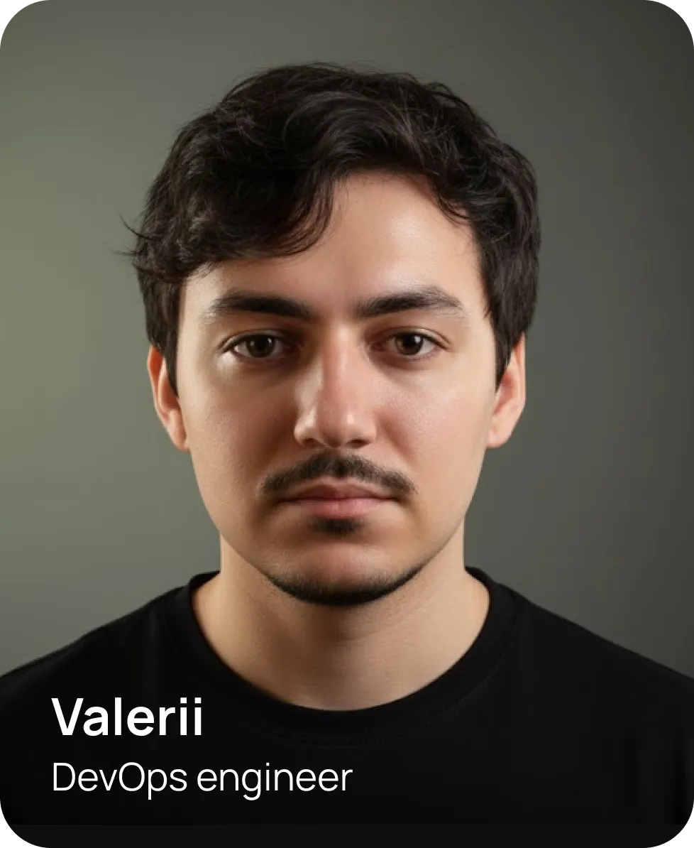 Valerii - DevOps engineer at Brivex